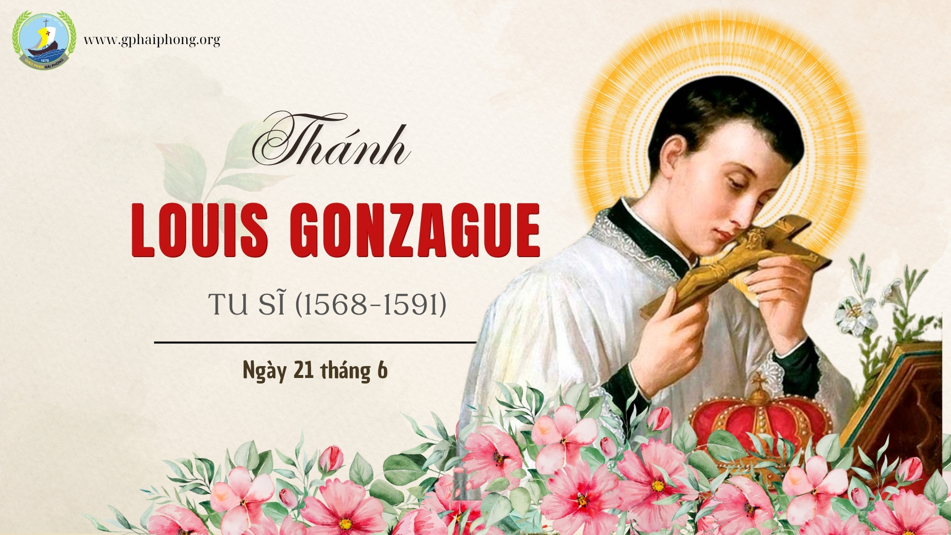 Thánh Louis Gonzague, Tu Sĩ (1568-1591)